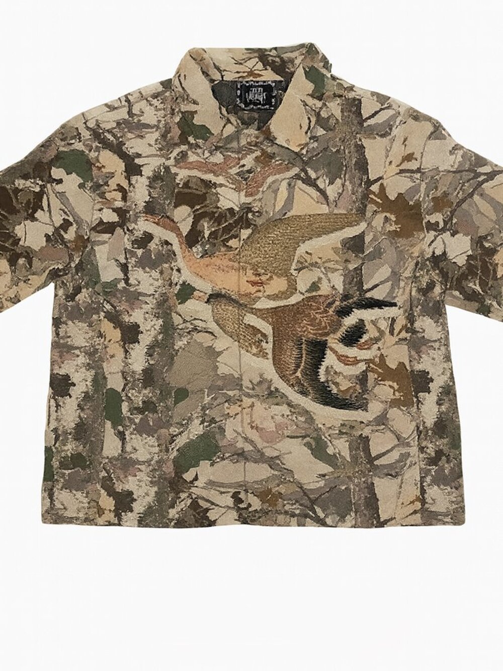 Rebel Vengeance Arid Forest Tapestry Jacket, Statement Designer Streetwear Art